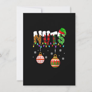 Funny Chest Nuts Couples Christmas Chestnuts Adult Invitation