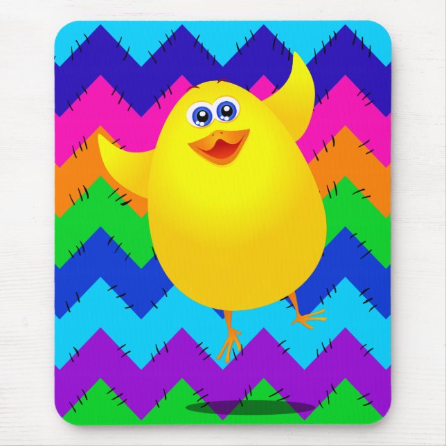 Funny chick, mousepad (Front)