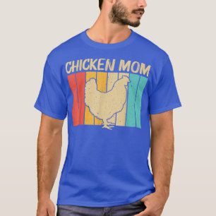Funny Chicken Art For Mom Women Chicken Farmer Pou T-Shirt