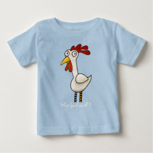 Funny Chicken Baby T-Shirt