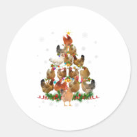 Funny Chicken Christmas Tree Pet Chicke