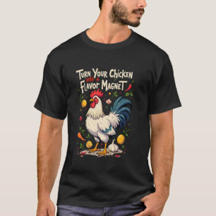 Funny Chicken Cooking Humour Design Herbs Lover Ar T-Shirt