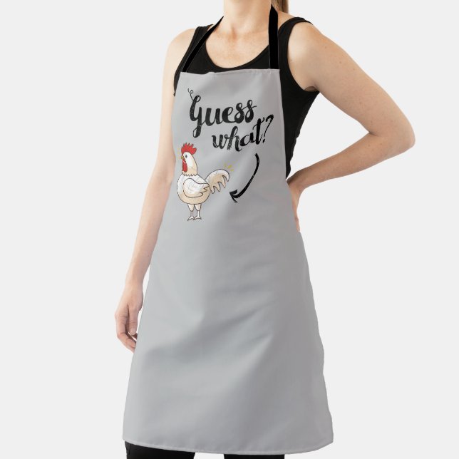 funny chicken lovers word art  apron (Insitu)
