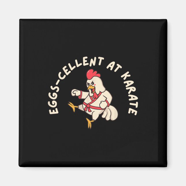 Funny Chicken Mode  Magnet (Front)