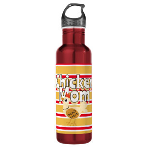 Funny Chicken Mom 710 Ml Water Bottle