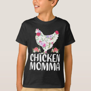 Funny chicken momma shirt for women mother's day