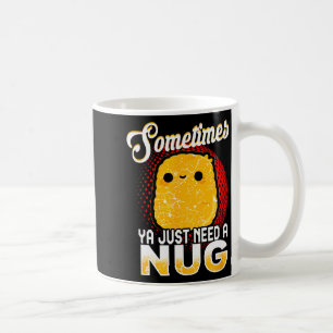 Funny Chicken Nugget Fast Food Costume  Coffee Mug