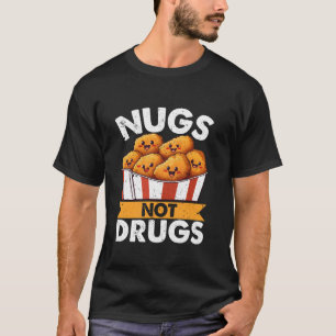 Funny Chicken Nuggets Nugget Love Fast Food Tendie T-Shirt