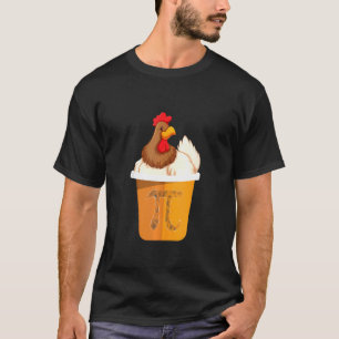 Funny Chicken Pot Pi Day 3.14 Math Teacher Men Wom T-Shirt