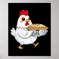 Funny Chicken Pot Pi Shirt Day Pie Math Lover Geek