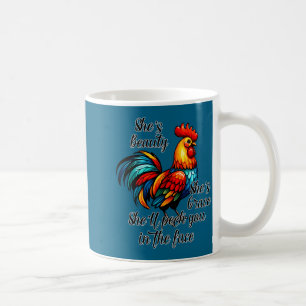 Funny Chicken Quote  Coffee Mug