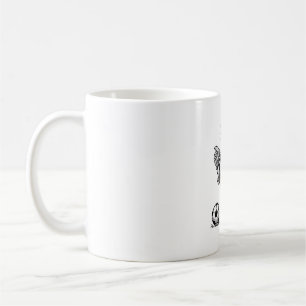 Funny Chicken Soccer Vintage Engraving Shirt_1 Coffee Mug