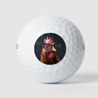 Funny Chicken Wearing Glasses