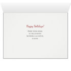 Funny Chickens in Lights Christmas Card