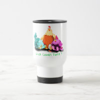 Funny Chickens Waiting Egg To Hatch - Fun Text