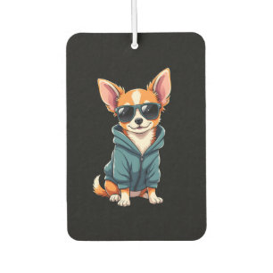 Funny Chihuahua Dog Easily Distracted By Large Dog Air Freshener