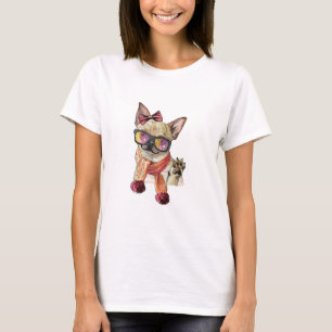 Funny Chihuahua Dog sublimation T-Shirt
