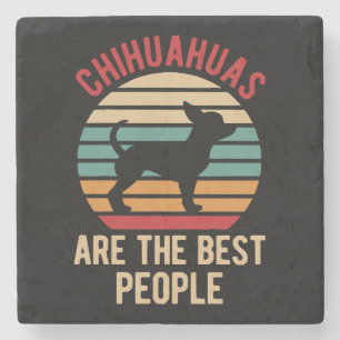 Funny Chihuahua Dogs Gift Stone Coaster