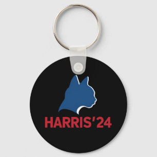 Funny Childless Cat Lady For Quote 2024 Keychain