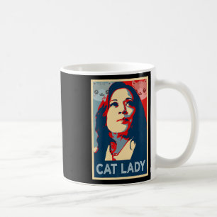 Funny Childless Cat Lady Kamala Harris Girls Empow Coffee Mug