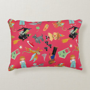 Funny children's characters accent pillow