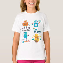 Funny Children's Robots Time for a Byte