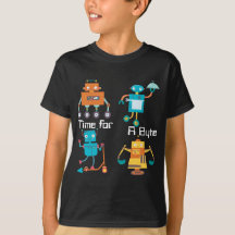 Funny Children's Robots Time for a Byte