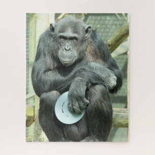 FUNNY CHIMPANZEE JIGSAW PUZZLE