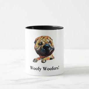 Funny Chinese Shar Pei Dog Mug
