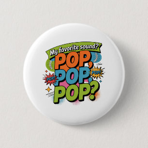 Funny Chiropractor Pop Sound Gift 2 Inch Round Button