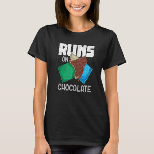 Funny Chocolate Bar Sweets Chocolate Lover Chocola T-Shirt