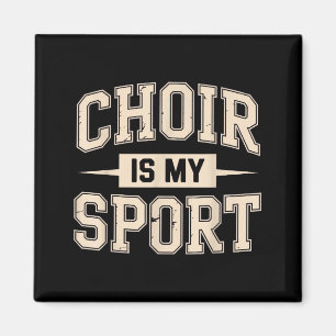 Funny Choir Art For Men Women Choir Director Sing  Magnet