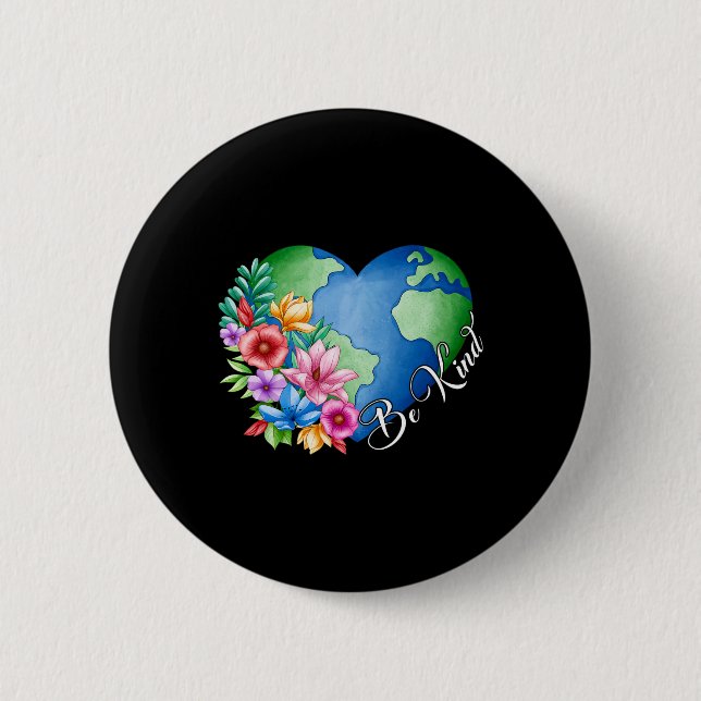 Funny Choose Kindness Cute Unity Day Back To Schoo 2 Inch Round Button (Front)