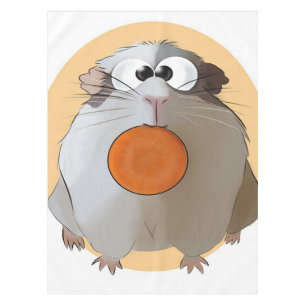 Funny Chouchou The Guinea Pig Gift Lovers Tablecloth