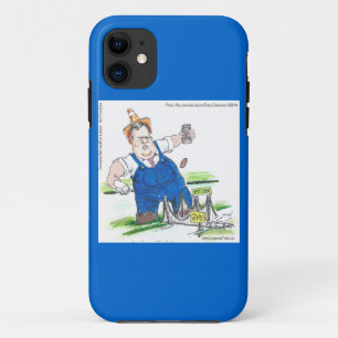 Funny Chris Christie Cartoon on iPhone 5/5S Case