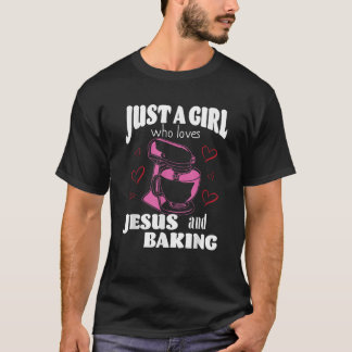 Funny Christian Baker Breadmaker Breadmaking Enthu T-Shirt