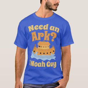 Funny Christian Bible Noah Ark Pun Gift Humour T-Shirt