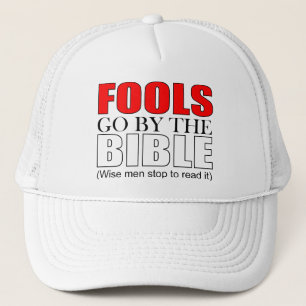 funny Christian bible quote Trucker Hat