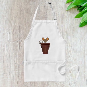 Funny Christian Church Mouse Character Standard Apron