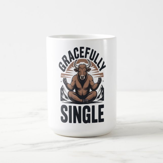 Funny Christian Coffee Mug For Single Men (Center)