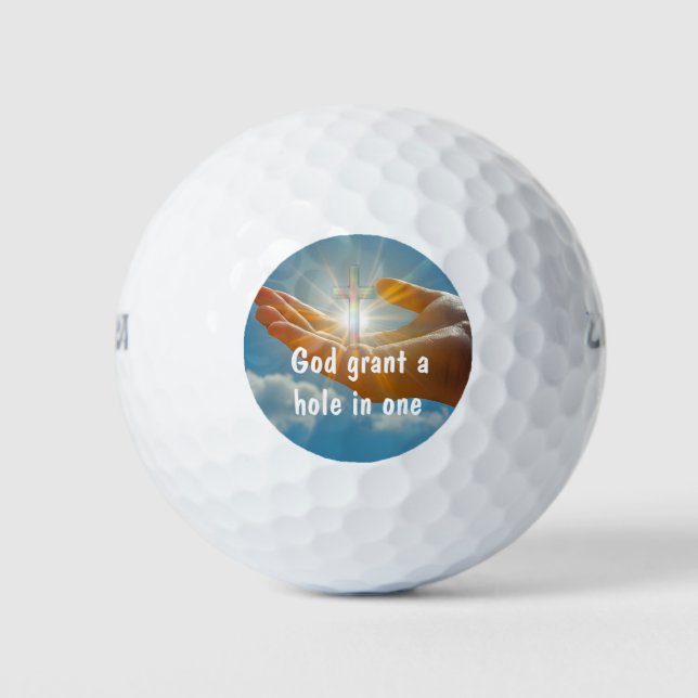 Funny Christian Golf Balls (Front)
