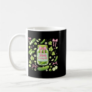 Funny Christian Pickles And Jesus Faith Humour Coffee Mug