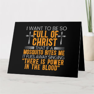Funny Christian Religious Servant Of God Faithful Card