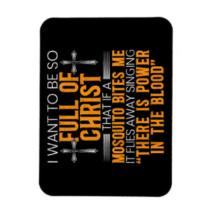 Funny Christian Religious Servant Of God Faithful  Magnet