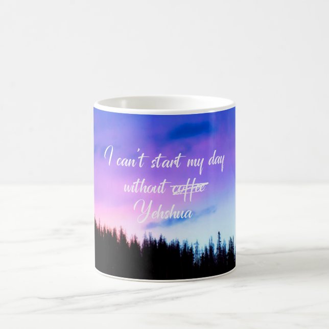 Funny Christian Saying Magic Mug (Center)
