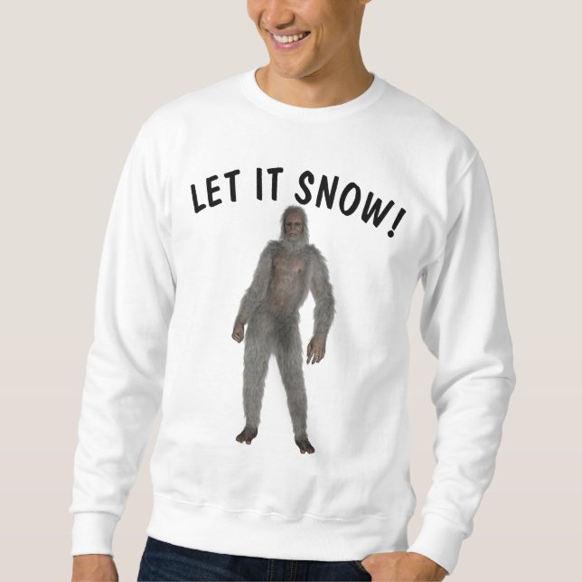 FUNNY CHRISTMAS ABOMIDABLE SNOWMAN T-SHIRTS (Front)