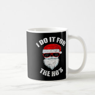 Funny Christmas Adult Naughty Dirty Pajama, Ho Pj, Coffee Mug