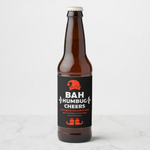 Funny Christmas Beer Labels
