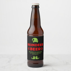 Funny Christmas Beer Labels