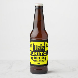 Funny Christmas Beer Labels